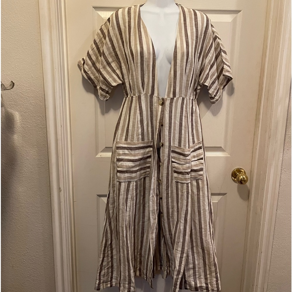 Free people linen look size small